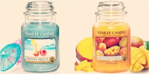 yankee candle collage